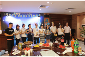 美保，你我的家——美保環(huán)境舉行員工生日會